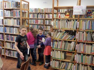 Návštěva ZŠ Rozsochy - exkurze v knihovně